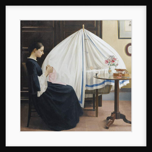 Delfina Boutet de Monvel by Sylvie's Cradle, 1923 by Bernard Boutet de Monvel