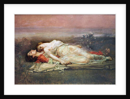 Tristan and Iseult, 1910 by Rogelio Egusquiza