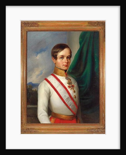 Portrait Of Franz Joseph I Of Austria, 1849 by Anonymous Anonymous