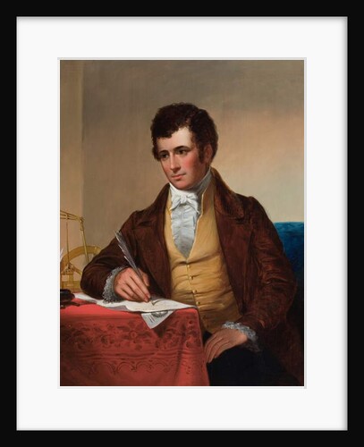 Portrait of Robert Fulton, 1852 by James Harvey Cafferty