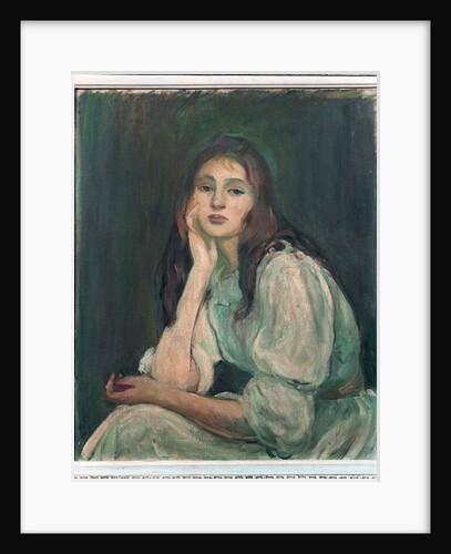 Julie Daydreaming, 1894 by Berthe Morisot