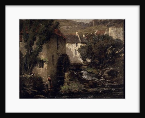 Water Mill, 19th century by Gustave Courbet