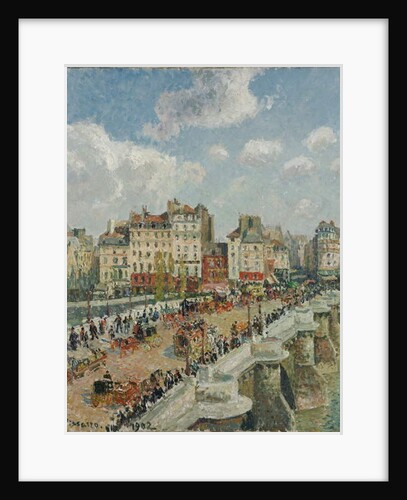 Le Pont Neuf, 1902 by Camille Pissarro