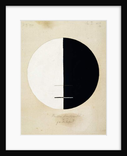 Buddha's Standpoint in the Earthly Life, No. 3a, 1920 by Hilma af Klint