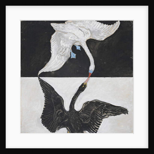 Group IX/SUW, No. 1, The Swan, No. 1, 1914-1915 by Hilma af Klint