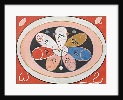 Evolution, No. 15, Group IV, The Seven-pointed Stars, 1908 by Hilma af Klint