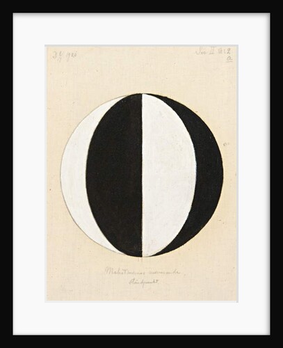 The Current Standpoint of the Mahatmas, 1920 by Hilma af Klint