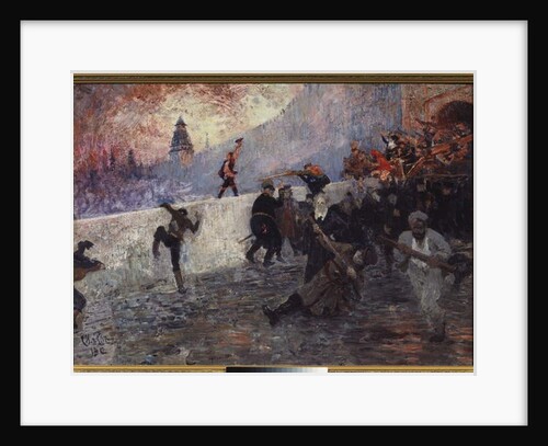 The Siege of Moscow, by the Army of Napoleon, in 1812, 1912 by Ilya Efimovich Repin
