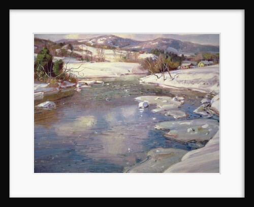 Valley Stream in Winter by George Gardner Symons