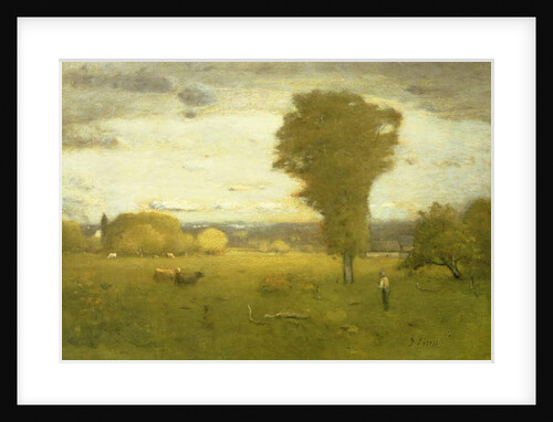 Sunlit Pasture by George Snr. Inness