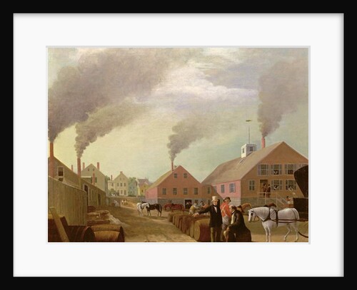 Leonard Oil Works by William Allen Wall
