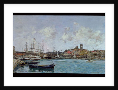 View of Antibes, 1893 by Eugene Louis Boudin