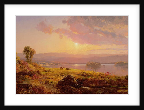 Susquehanna River, 1876 by Jasper Francis Cropsey
