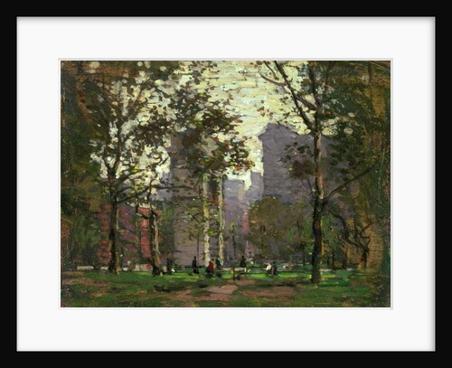 Washington Square, New York by Paul Cornoyer
