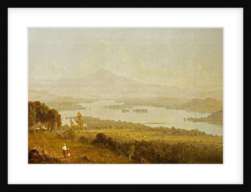 Lake Winnipiseogee, 1858 by Sanford Robinson Gifford