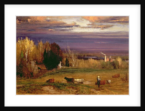 Sunshine After Storm or Sunset, 1875 by George Snr. Inness