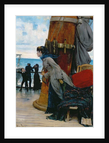 Cross Atlantic Voyage, 1879 by Henry Bacon