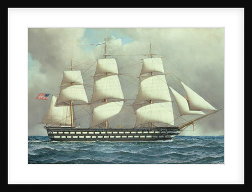 U.S. Ship of the Line, c.1916 by Antonio Jacobson