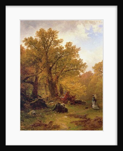 Autumn Stroll by Alfred Thompson Bricher