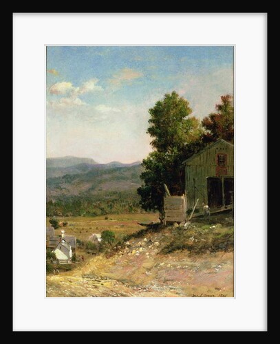 Study of Old Barn, West Campton, New Hampshire, 1865 by George Loring Brown