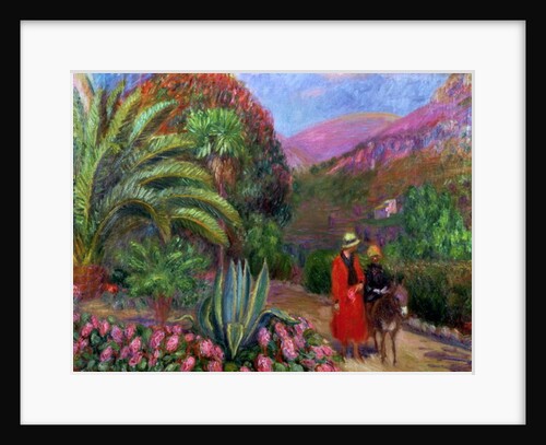Woman with Child on a Donkey, c.1925 by William James Glackens