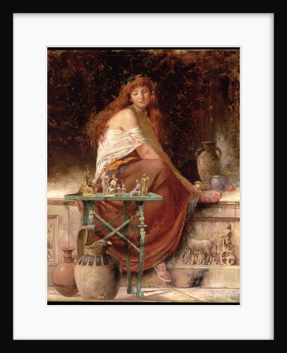 Red Haired Beauty by Edwin Howland Blashfield