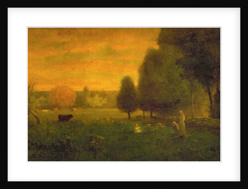 Sundown Brilliance by George Snr. Inness