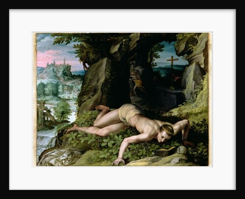 The Temptation of St. Benedict, c.1587 by Alessandro Allori