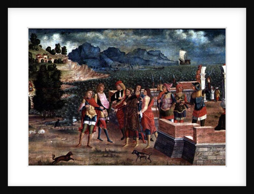 Apollo and Poseidon Come to Assist Laomedon, c.1500 by Italian School