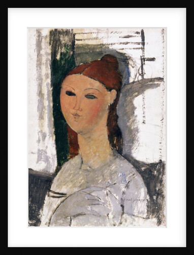 Young Woman, Seated, c.1915 by Amedeo Modigliani