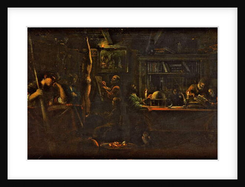 Minerva as patroness of Arts and Sciences, 1600-05 by Adam Elsheimer