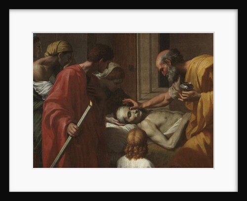 Extreme Unction by Nicolas Poussin