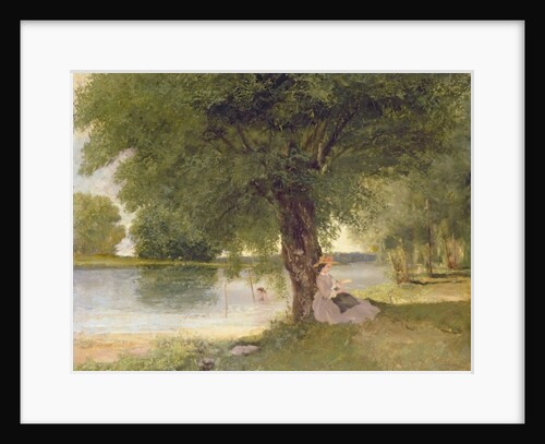 The Charente at Port-Bertaud, 1862 by Gustave Courbet