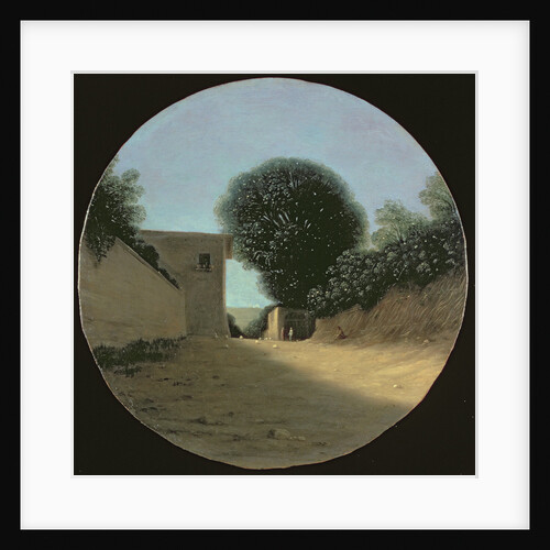 Country Road by a House by Goffredo Wals