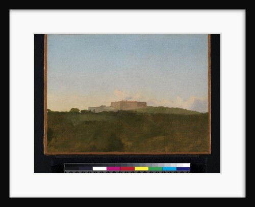 The Castel Sant'Elmo, Naples by Edgar Degas