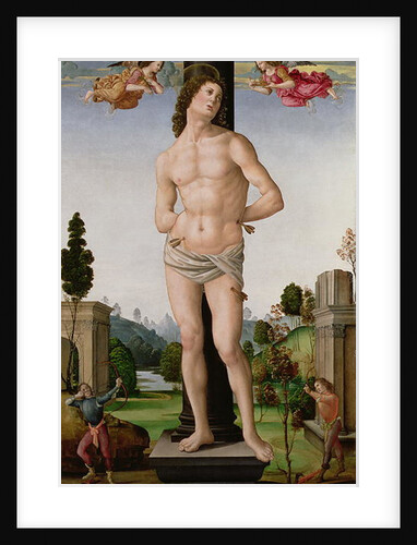 Martyrdom of St. Sebastian, c.1490-95 by Tommaso di Piero