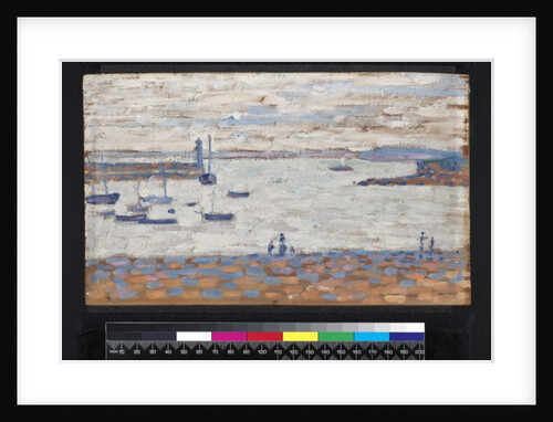 The Entry to the Port, Portrieux by Paul Signac