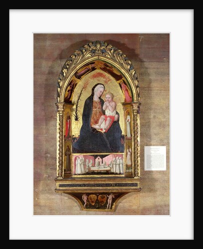 The Virgin of Humility with Angels and Saints, c.1440 by Paolo di Stefano Badaloni Schiavo