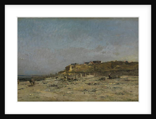 Plage de Villerville, Normandy, 1875 by Charles Francois Daubigny