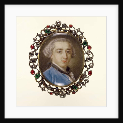 Portrait miniature of Richard Milles, c.1758 by Pompeo Girolamo Batoni