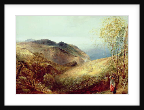On Chalden Down, Dorset, c.1834-35 by Samuel Palmer