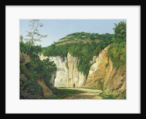 Cremieu, 1847 by Henri-Joseph Harpignies