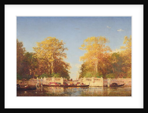 A View in Venice by Felix Ziem