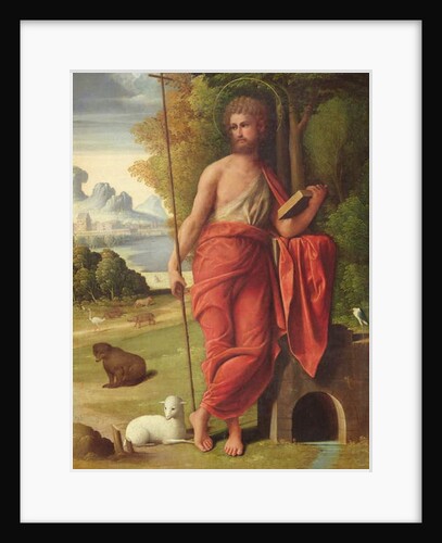 St. John the Baptist in the Wilderness, c.1525 by Ortolano