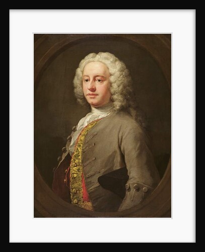 Portrait of an Unknown Man, cc.1740 by William Hogarth