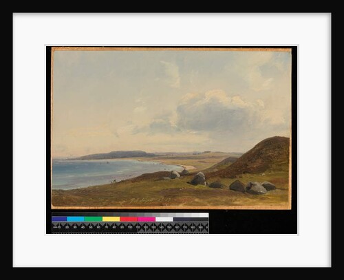 View towards Hesbjerg from the Hornbaek estate, 1857 by Vilhelm (fl.1857) Peterson