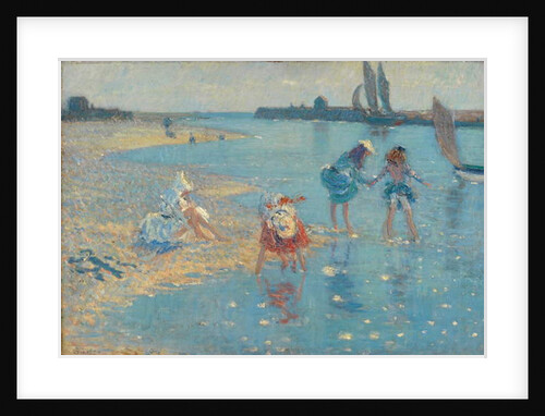 Walberswick, Children Paddling, 1891 by Philip Wilson Steer