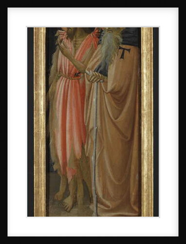 St John the Baptist and St Anthony Abbot by Giovanni dal Ponte
