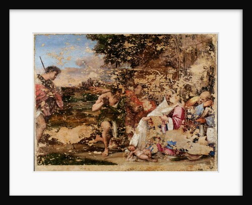 Adoration of the Shepherds 1510 by Sebastiano del (c.1485-1547) Piombo