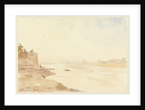 Evening - river scene, 1922 by Philip Wilson Steer